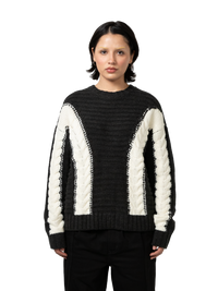 Spine Knit Sweater